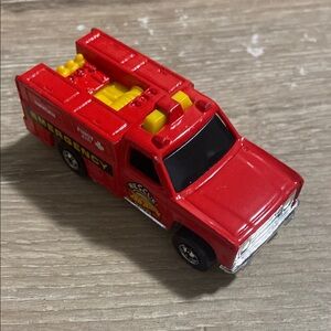 Vintage 1974 Hot Wheels Rescue Unit Emergency Vehicle Die-Cast Truck